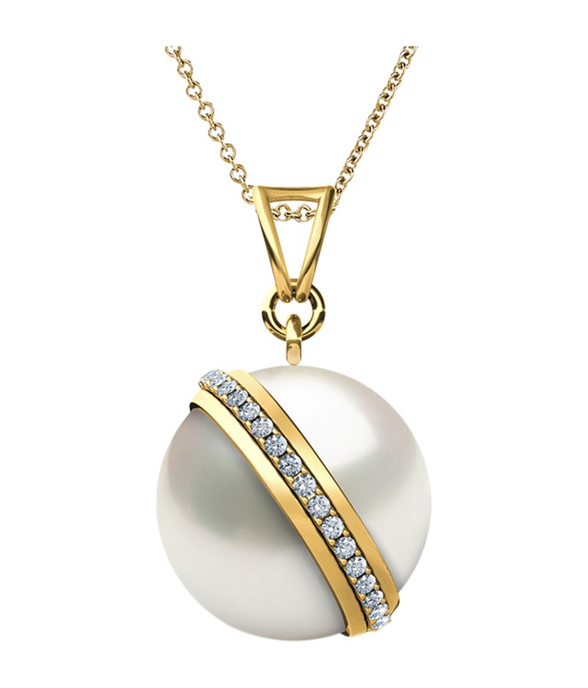 Caratlane Spin Pearl Pendant Buy Caratlane Spin Pearl Pendant Online