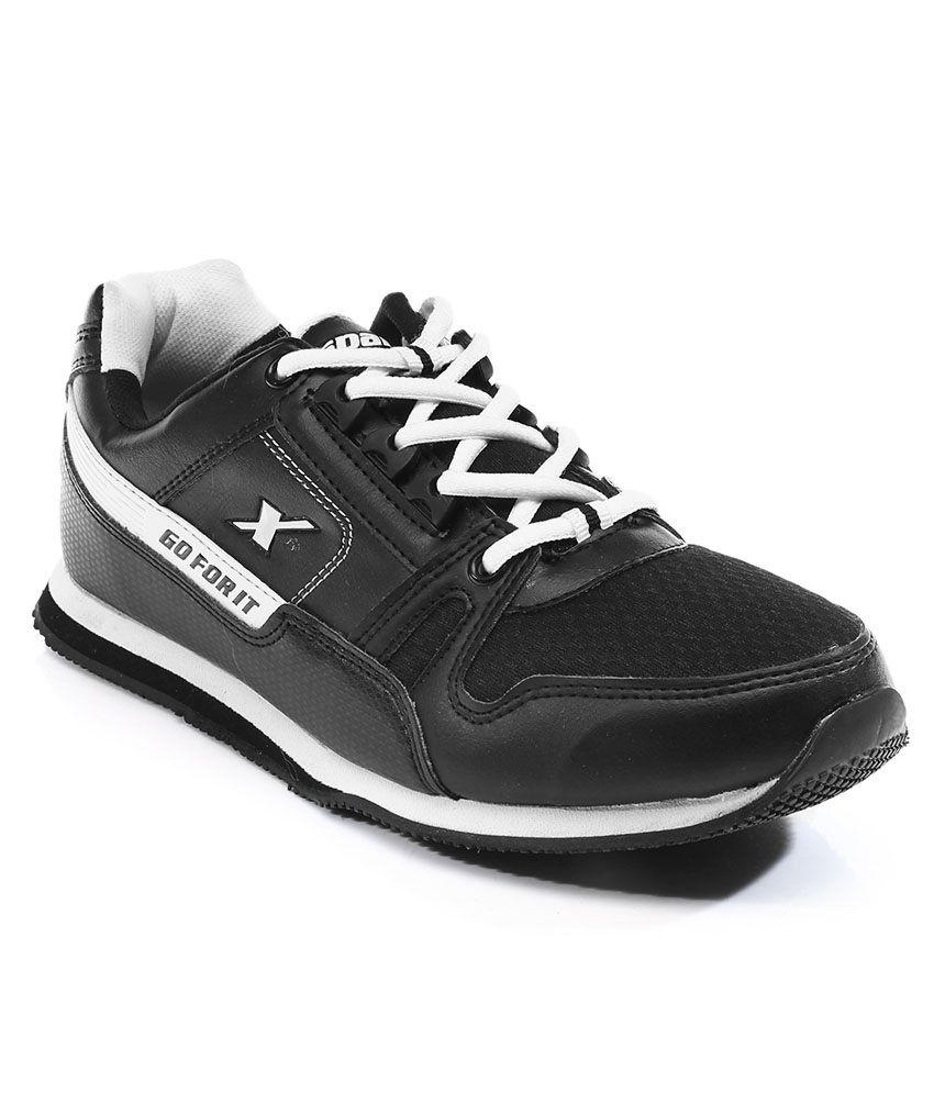 sparx shoes black sports