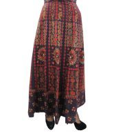 India Trendz Multicolor Cotton Printed Skirt