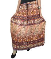 India Trendzs Pink Cotton Skirt