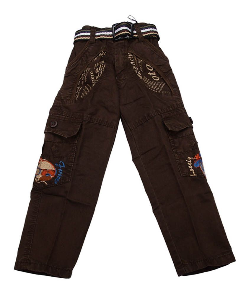 brown cargo pants h&m