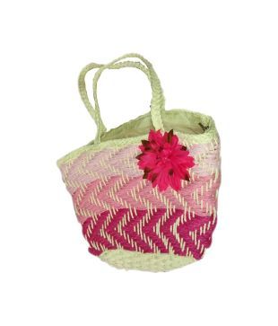 Tripti Pink Jute Shoulder Bag