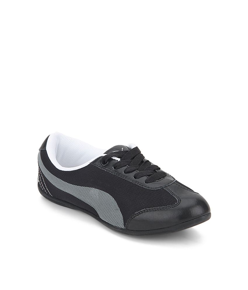 puma limnos cat 3 black casual shoes