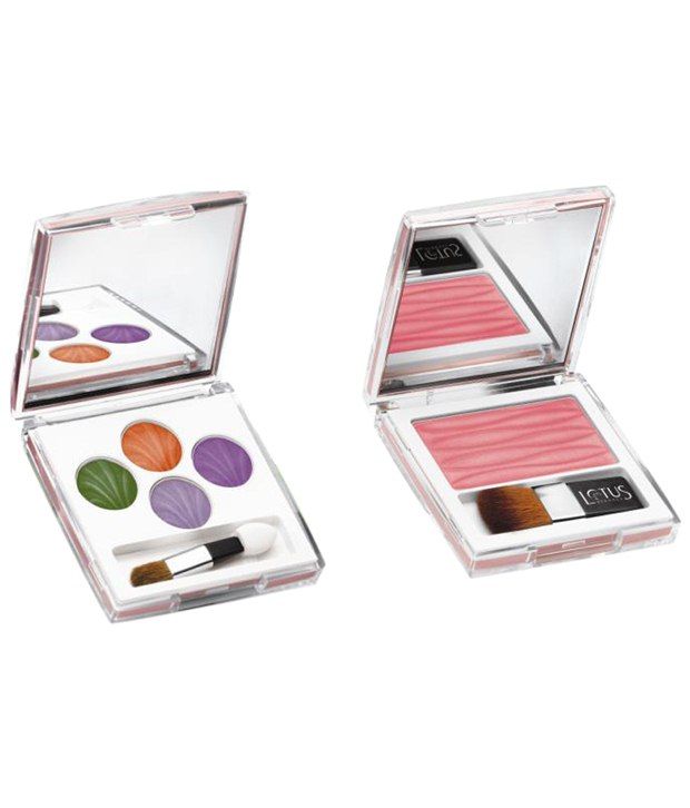 Lotus Makeup Combo Of Ecostay Electric Glaze 26 Eye Shadow 8g