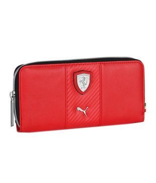ferrari wallet red