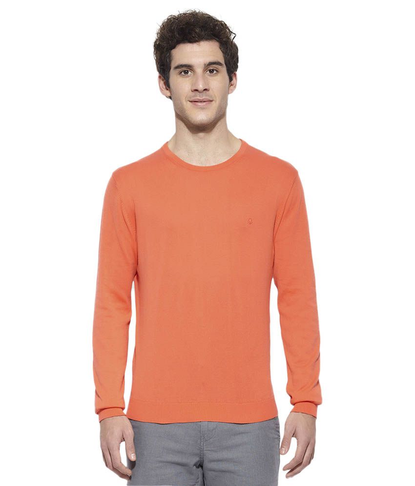 Benetton Orange Sweater  Buy United Colors of Benetton Orange Sweater 