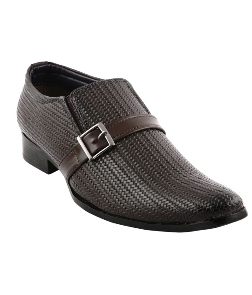 Buy Eego Italy Smart Brown Formal Shoes for Men