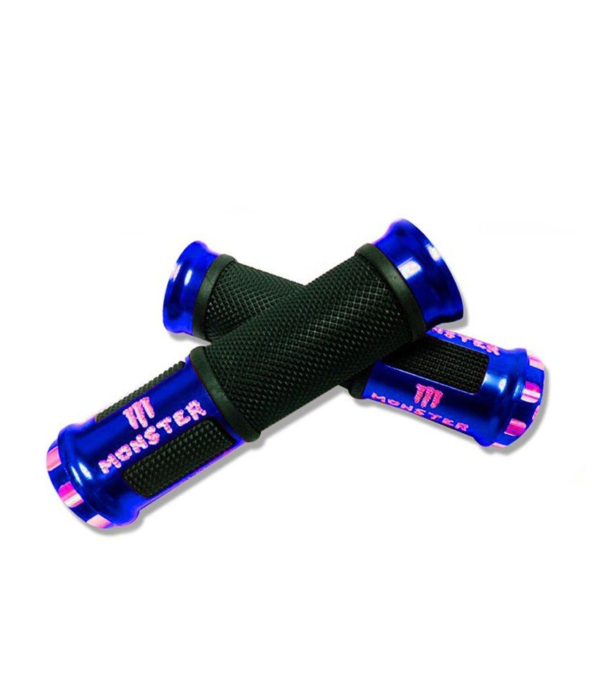 Delhi eRetail Monster Designer Blue Bike Handle Grip For Honda Activa