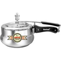 United Pressure Cooker 3 Ltr Induction Magic Silver