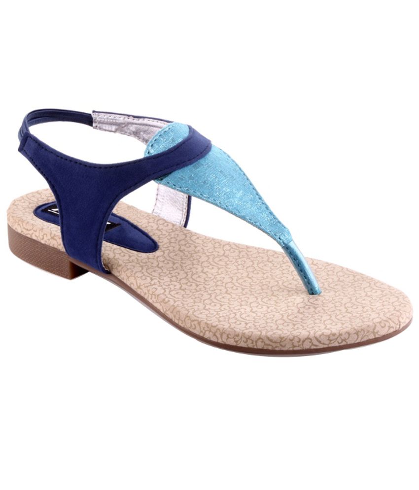 fancy blue flats