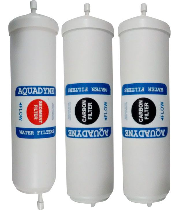 sediment filter and carbon filter