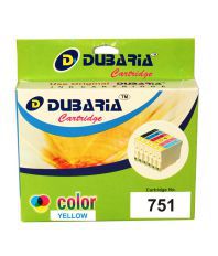 Dubaria 751 xl Compatible for Canon CLI -751 XL Ink Cartridge (Yellow)