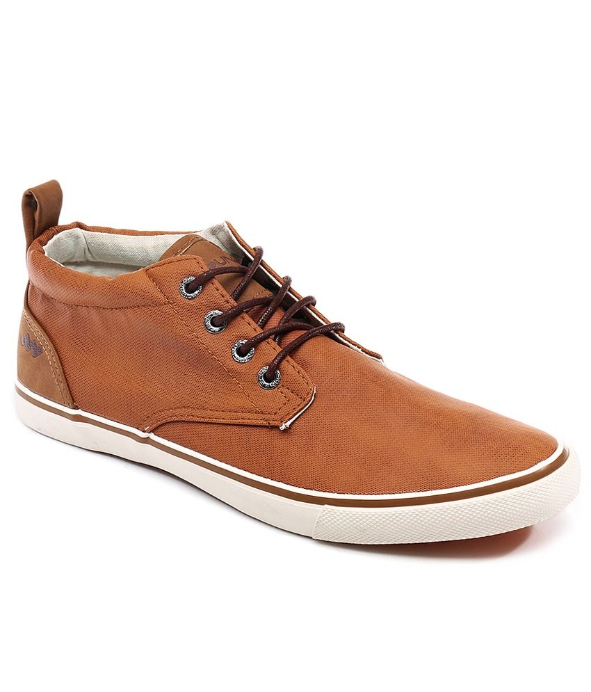 light brown canvas shoes