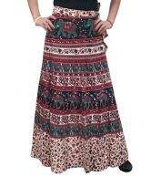 India Trendzs Cotton Printed Long Skirt