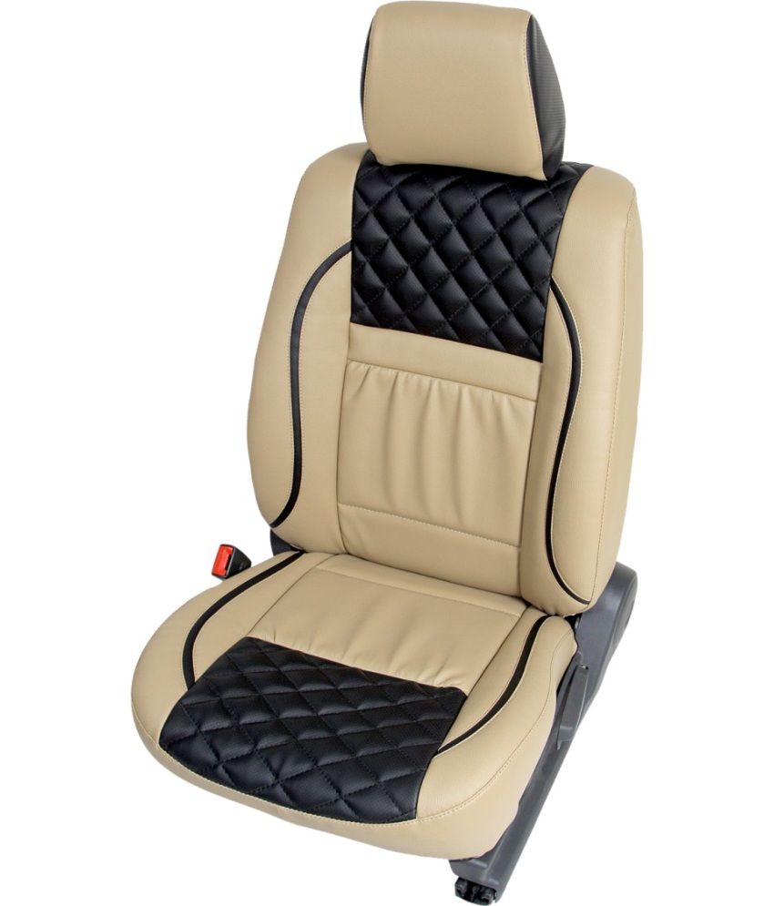 Club Class Beige And Black Seat Cover For Honda Brio Buy Club Class