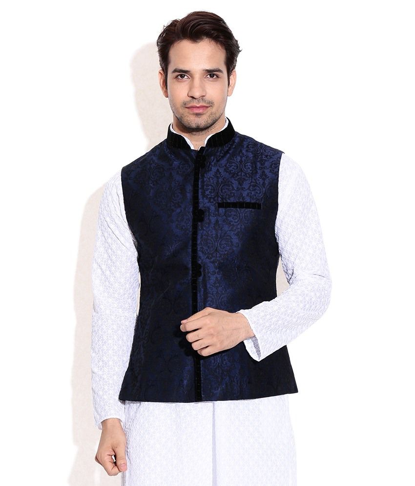 manyavar blue shoes