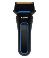 Kemei KM-2016 Foil Shaver Black and Blue