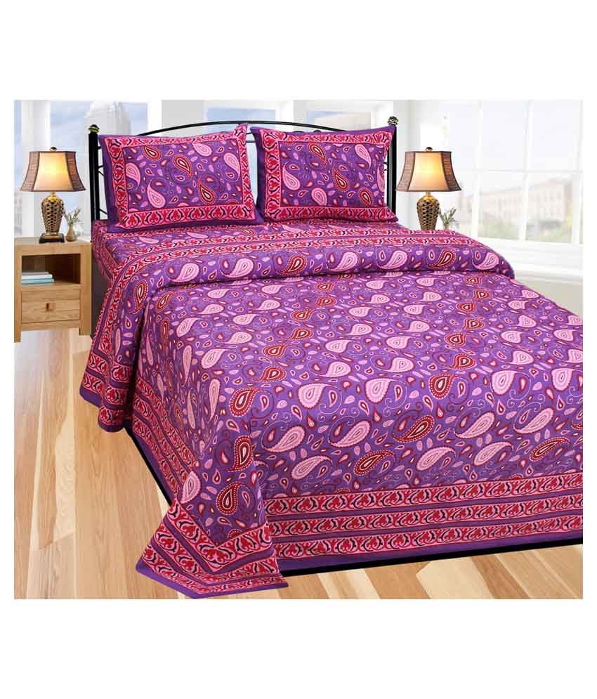 Laying Style King Cotton Floral Bed Sheet Buy Laying Style King