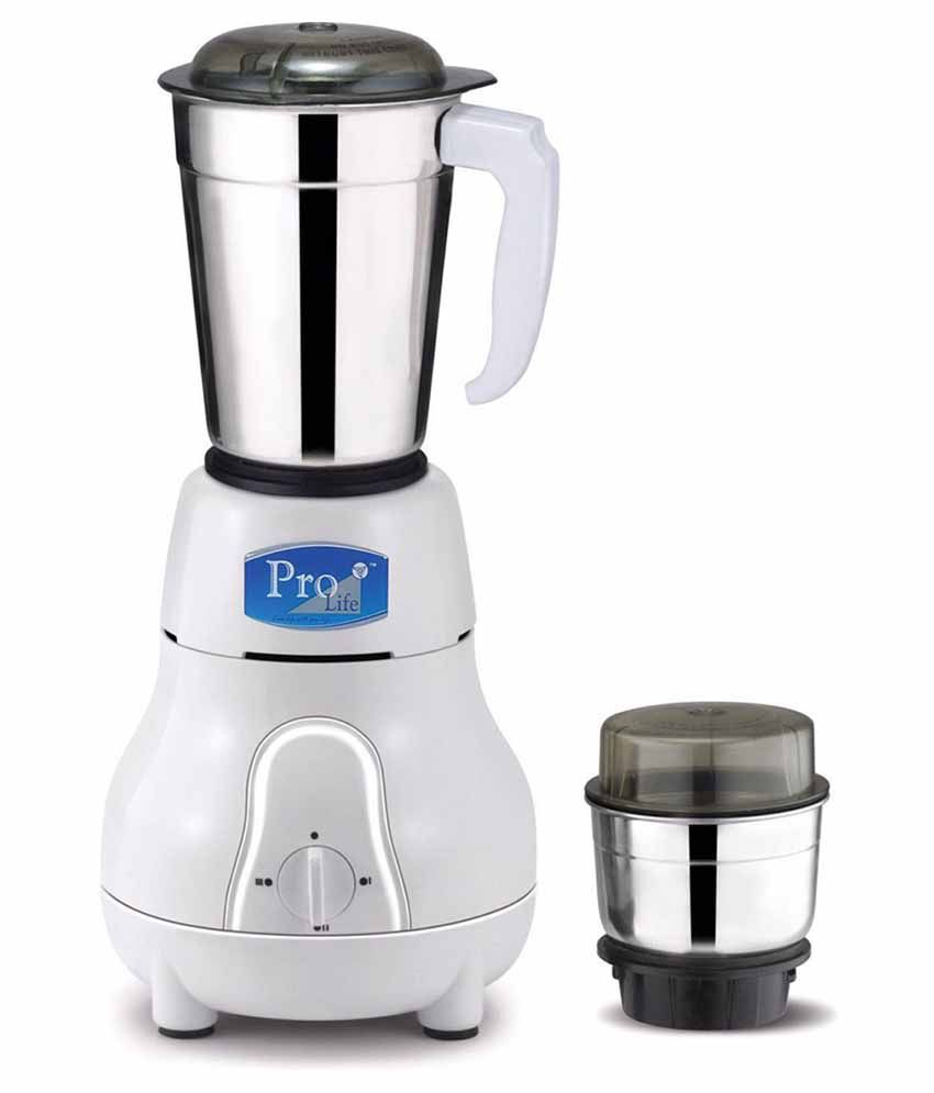 Pro Life Mini Matka 450 W 2 Jar Mixer Grinder Price in India Buy Pro