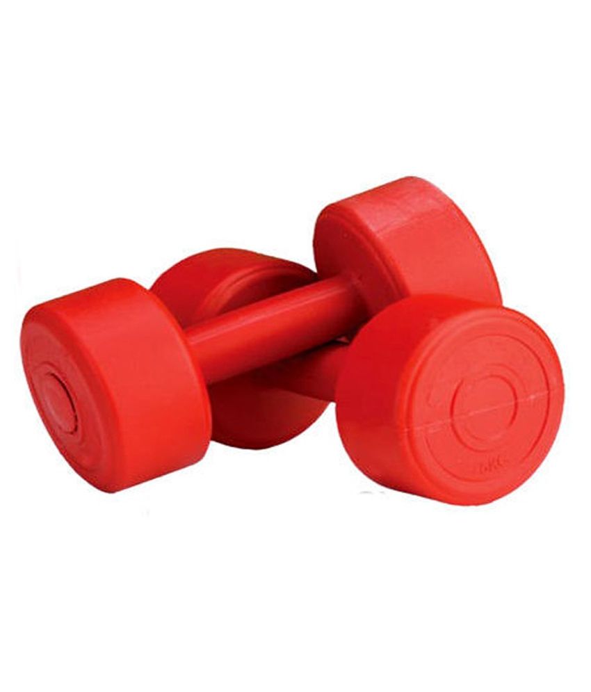 Lycan pvc weight lifting Dumbbell 4 kg 2 pc Buy Online at Best Price
