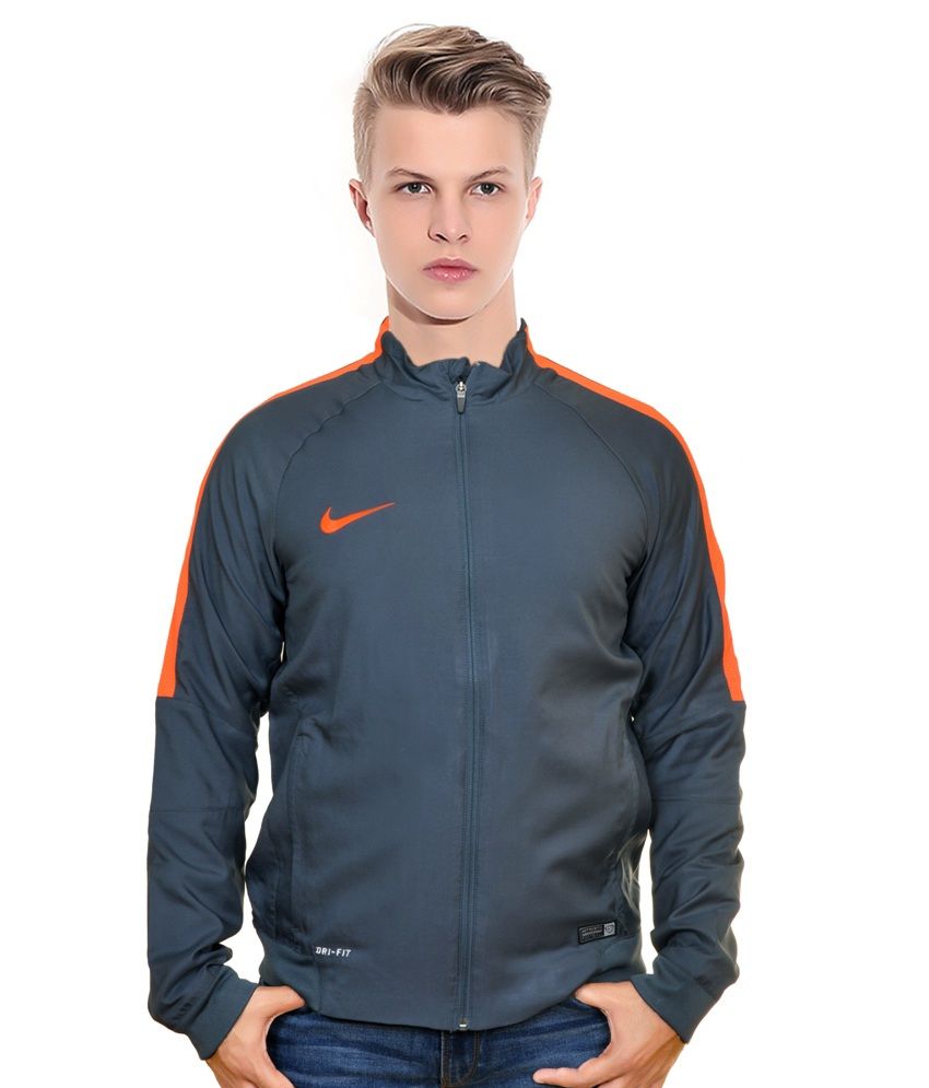 nike grey orange tracksuit