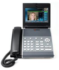 Polycom VVX 1500 Corded Landline Phone Grey