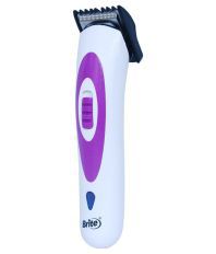 Brite 2 in 1 BHT-580 Purple Rechargeable Professional Hair Trimmer Clipper For Unisex