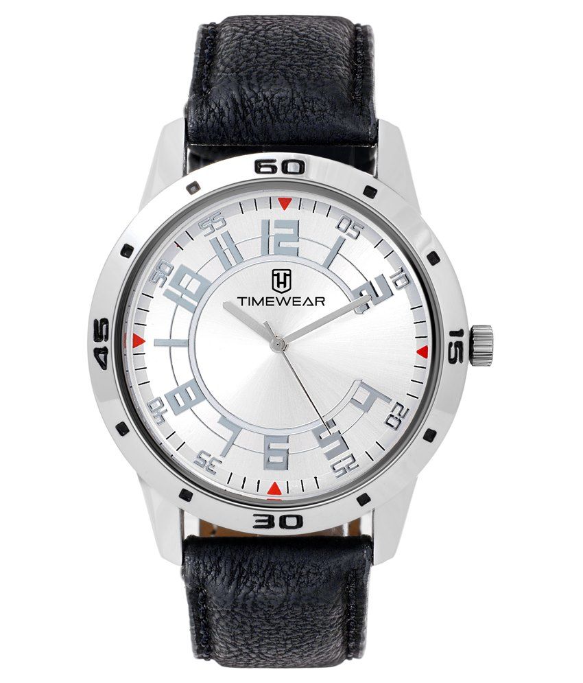 H Timewear Black Wrist Watch Price in India Buy H Timewear Black Wrist