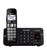 Panasonic PA-KX-TGE-240B Cordless Landline Phone
