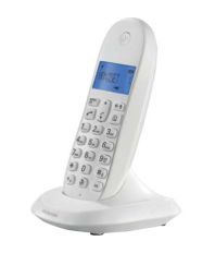 Motorola C1001LBI Cordless Landline Phone - White
