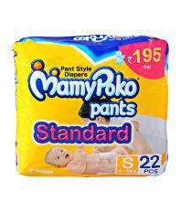 Mamy Poko Pants Small Standard Diaper - 22 Piece (4 - 8 Kg)