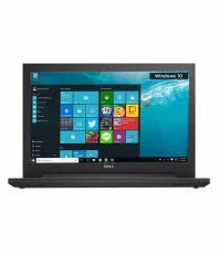 Dell Inspiron 3541 15.6-inch Notebook Laptop (AMD A6-6310UMA/4GB/500GB/DOS/AMD Radeon R2 Graphics), Black
