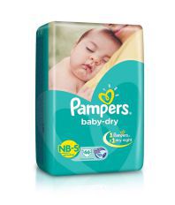 Pampers Disposable Diapers-S(Upto 8 Kg)-46Pads