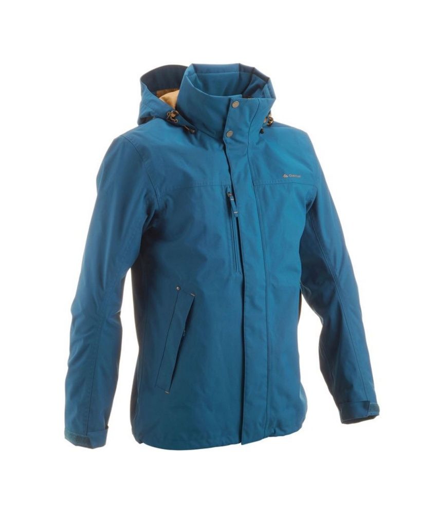 QUECHUA Arpenaz 300 Men's Hiking Rain Jacket By Decathlon Buy Online