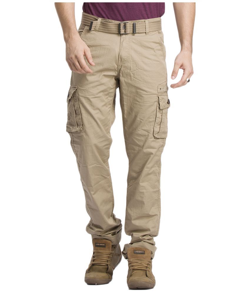 beige cargos women's