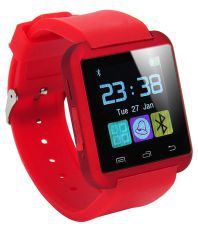 ROOQ U8 Smart Watch - Red