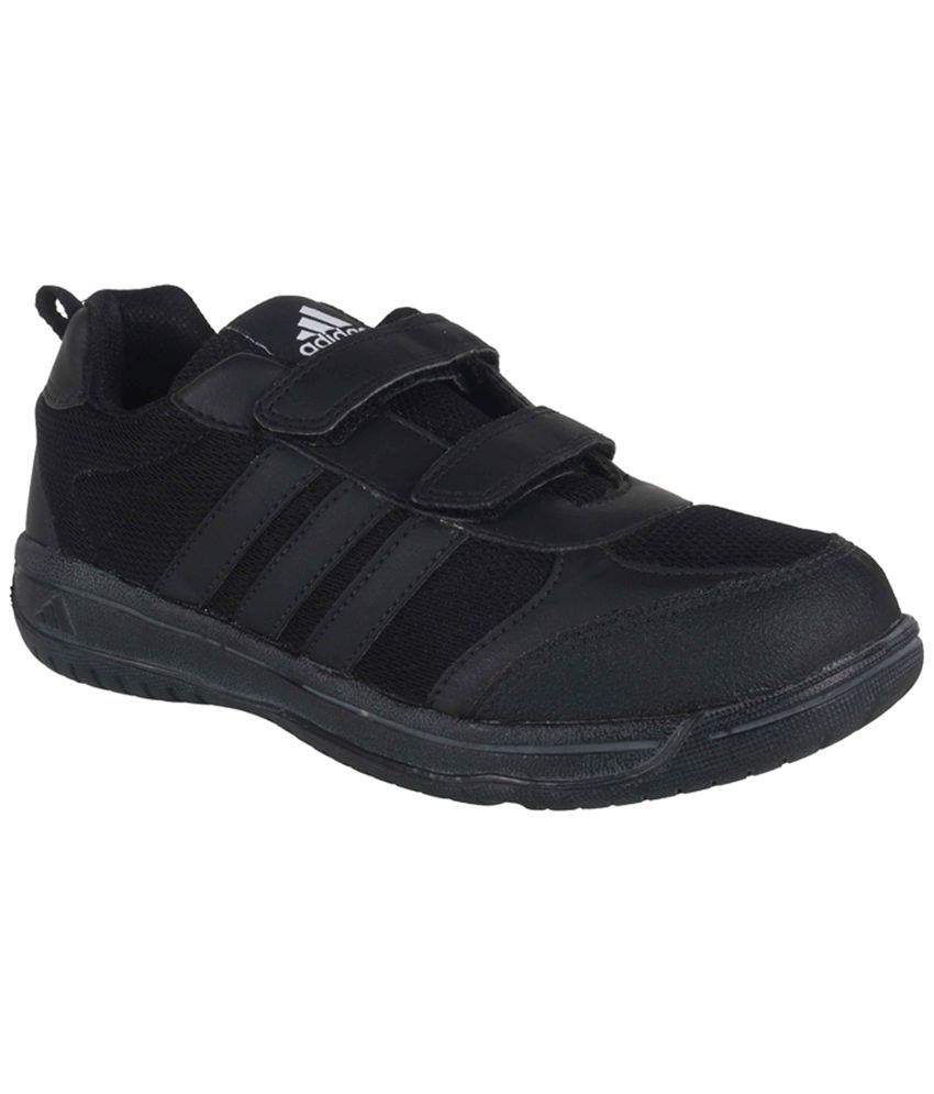 black sport shoes for kids