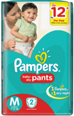 Pampers Active Baby Pants Med 2