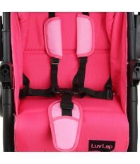 Luv Lap Baby Stroller Pram Sports Pink/Orange - 18159