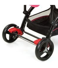 Luv Lap Baby Stroller Pram Sports Pink/Orange - 18159