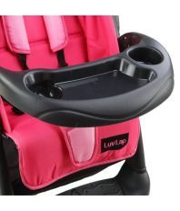 Luv Lap Baby Stroller Pram Sports Pink/Orange - 18159
