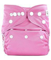 Bumberry Pink Pocket Diaper &One Microfiber Insert