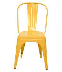 Dezaro Yellow Metal Iron Chair