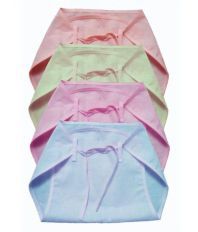 Chhote Janab Multicolour Baby Nappies - Set of 4