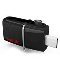 SanDisk Sddd2-O32G-I35 32GB USB 3.0 OTG Pendrive Black