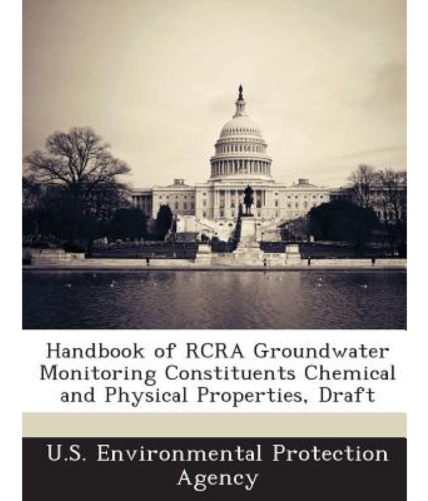 Handbook Of Rcra Groundwater Monitoring Constituents Chemical And