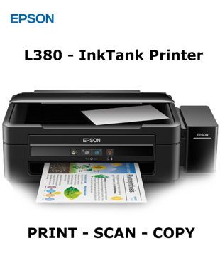 Epson L380 All In One Multi Function Colored Ink tank Printer