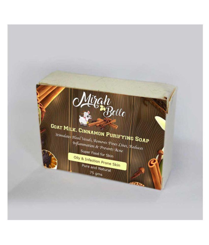 Mirah Belle Naturals Goat Milk Cinnamon Purifying Soap 75 Gm Buy