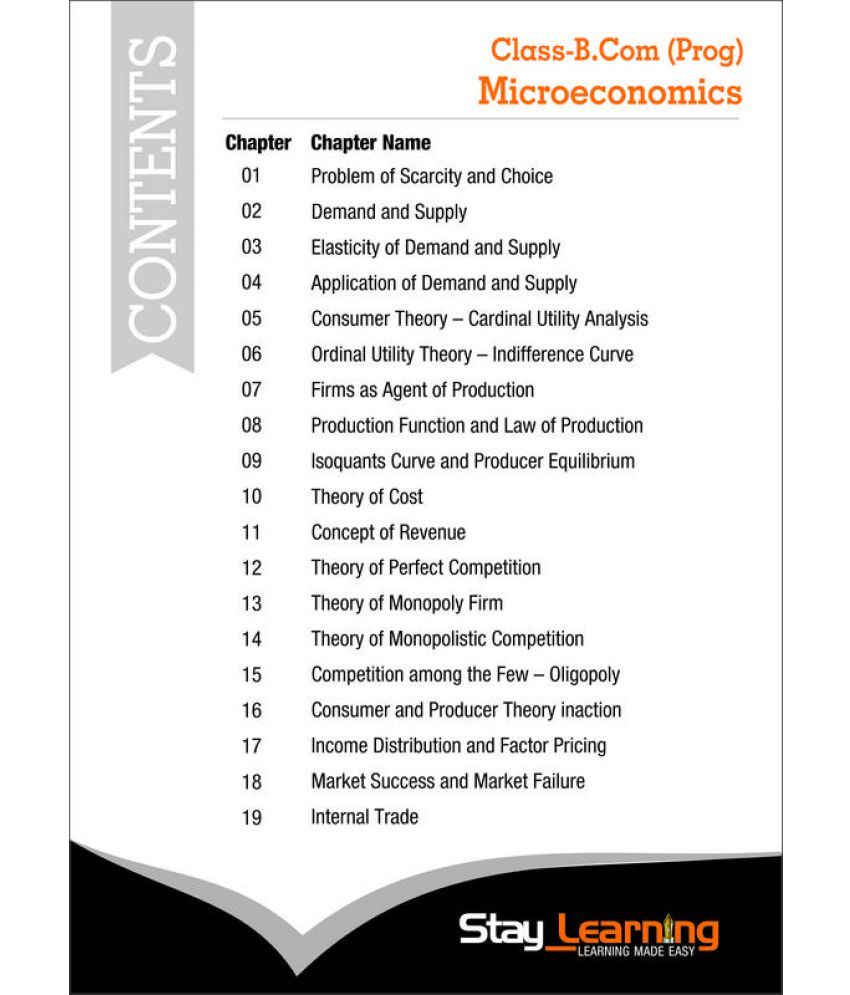 Micro Economics For B Video Lectures In Dvd By Staylearning