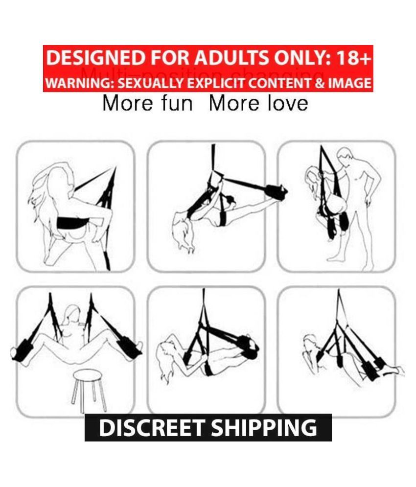 Adjustable Sex Furniture Restraint Swing Bondage 360 Degree Spinning